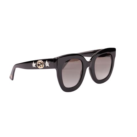 round frame acetate sunglasses with star gucci|are Gucci sunglasses polarized.